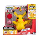 JAZWARES POKEMON TRAIN & PLAY DELUXE PIKACHU INTERACTIVE FIGURE ***BOX DAMAGE. READ DESCRIPTION.*** ***STORE PICKUP ONLY***