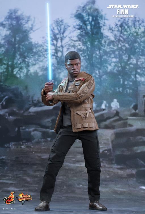 **CALL STORE FOR INQUIRIES** HOT TOYS MMS345 STAR WARS THE FORCE AWAKENS FINN 1/6TH SCALE FIGURE