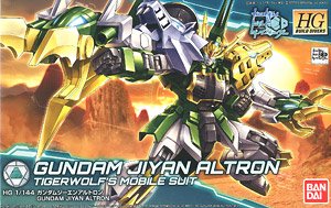 BANDAI BUILD DIVERS GUNDAM JIYAN ALTRON TIGERWOLF'S MOBILE SUIT