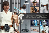 **CALL STORE FOR INQUIRIES** HOT TOYS MMS297 STAR WARS A NEW HOPE LUKE SKYWALKER 1/6TH SCALE FIGURE