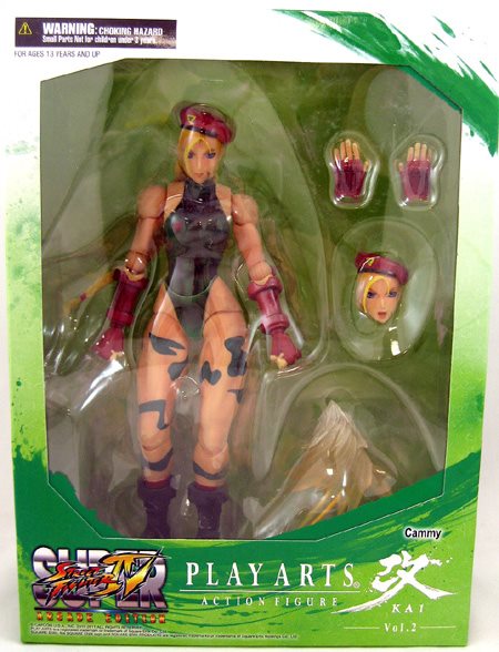 PLAY ARTS SUPER STREET FIGHTER IV CAMMY – Cards and Comics Central