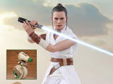 **CALL STORE FOR INQUIRIES** HOT TOYS MMS559 STAR WARS THE RISE OF SKYWALKER REY & D-O SET 1/6TH SCALE FIGURE