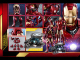 **CALL STORE FOR INQUIRIES** HOT TOYS QS012 MARVEL IRON MAN IRON MAN MARK III DELUXE 1/4TH SCALE FIGURE