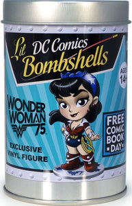 DC COMICS LIL BOMBSHELLS WONDER WOMAN 75 FCBD EXCLUSIVE VINYL FIGURE