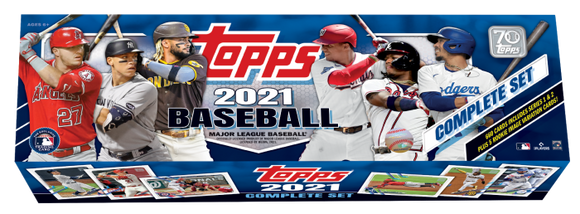 TOPPS 2021 BASEBALL MLB COMPLETE SET