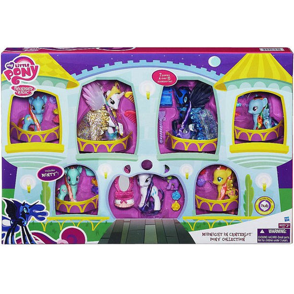 HASBRO MY LITTLE PONY MIDNIGHT IN CANTERLOT PONY COLLECTION