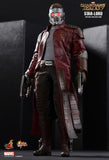 **CALL STORE FOR INQUIRIES** HOT TOYS MMS255 MARVEL GUARDIANS OF THE GALAXY STAR LORD 1/6TH SCALE FIGURE