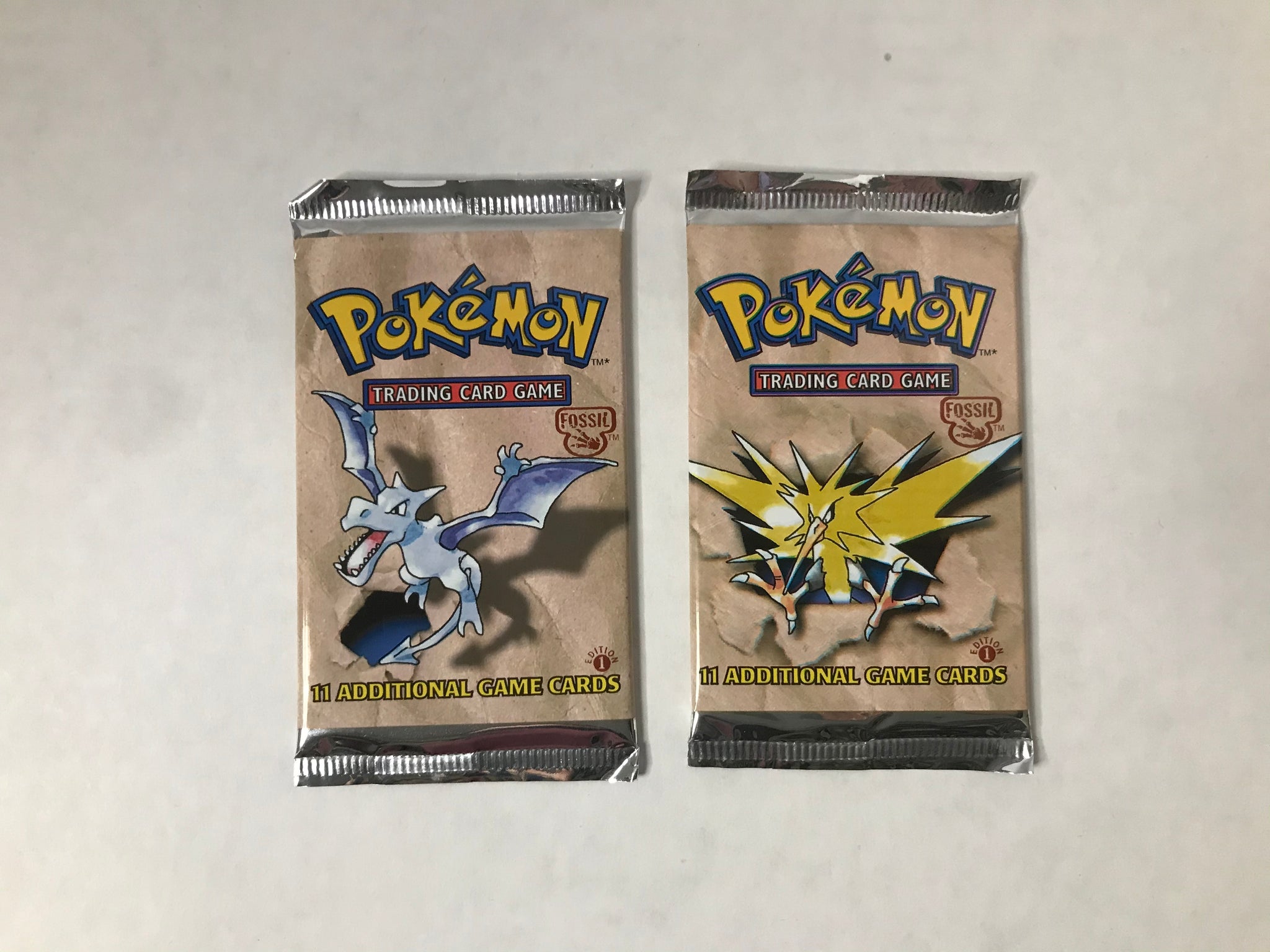 Pokemon 1st Edition Fossil Booster Pack Cards and Comics Central Pokemon 1st Edition Fossil Booster Pack Cards and Comics Central