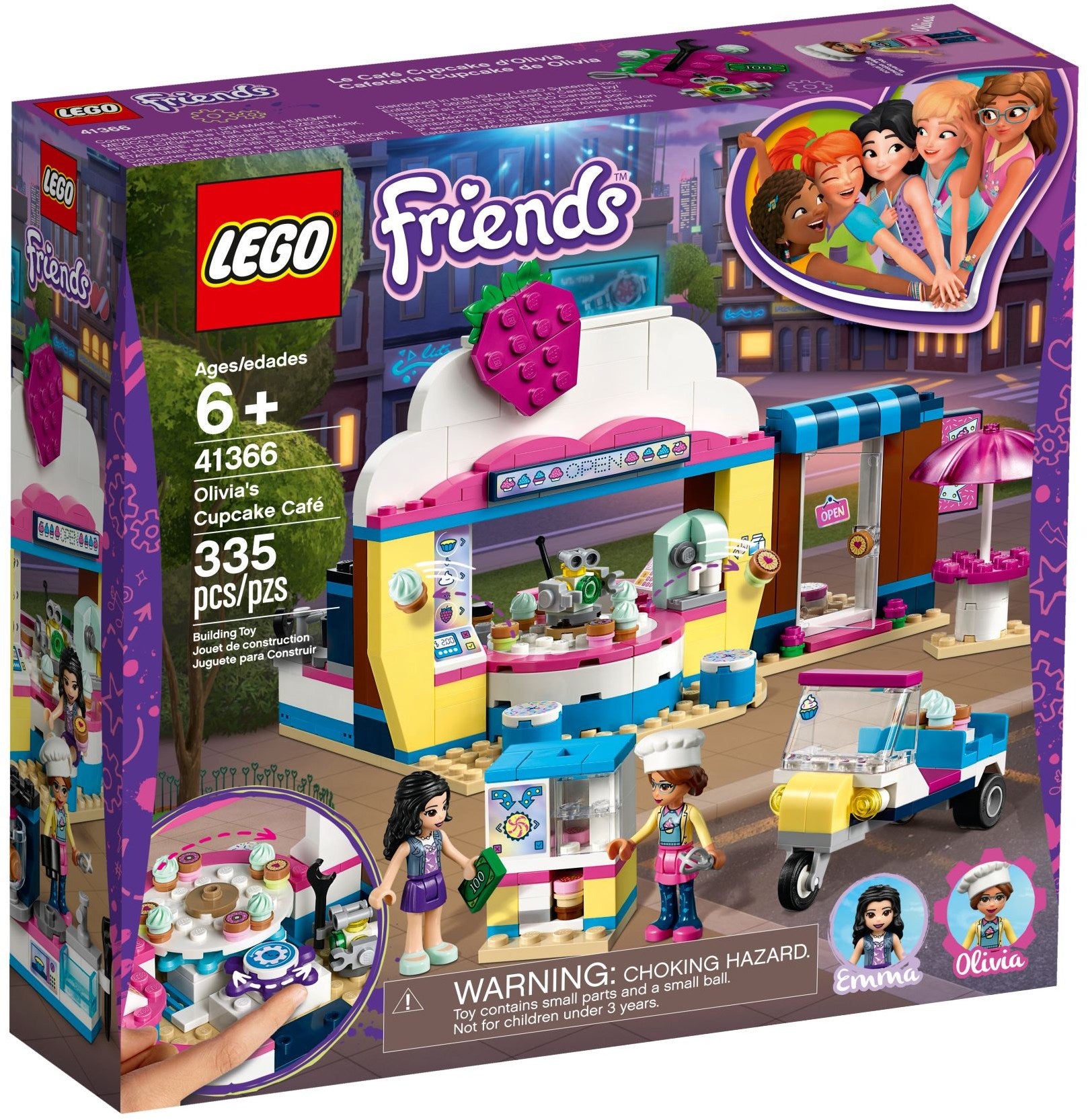 LEGO FRIENDS OLIVIA'S CUPCAKE CAFE 41366 – Cards and Comics Central