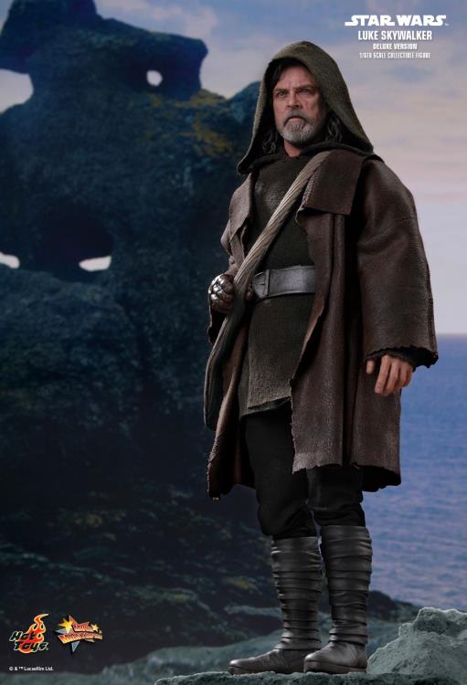 **CALL STORE FOR INQUIRIES** HOT TOYS MMS458 STAR WARS THE LAST JEDI LUKE SKYWALKER DELUXE 1/6TH SCALE FIGURE