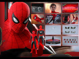 **CALL STORE FOR INQUIRIES** HOT TOYS MMS542 MARVEL SPIDER-MAN FAR FROM HOME SPIDER-MAN UPGRADED SUIT 1/6TH SCALE FIGURE