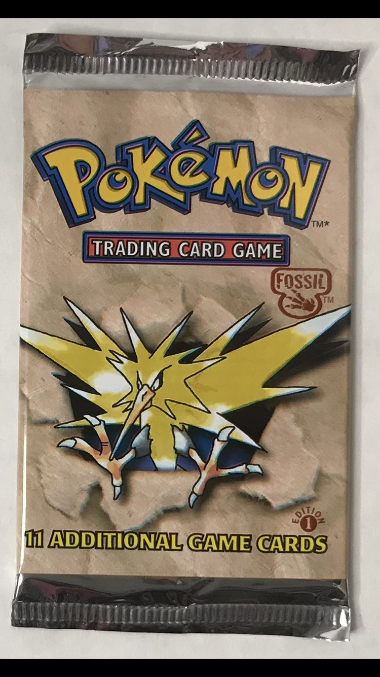 pokemon tcg fossil booster box Pokemon 1st Edition Fossil Booster Pack – Cards and Comics Central
