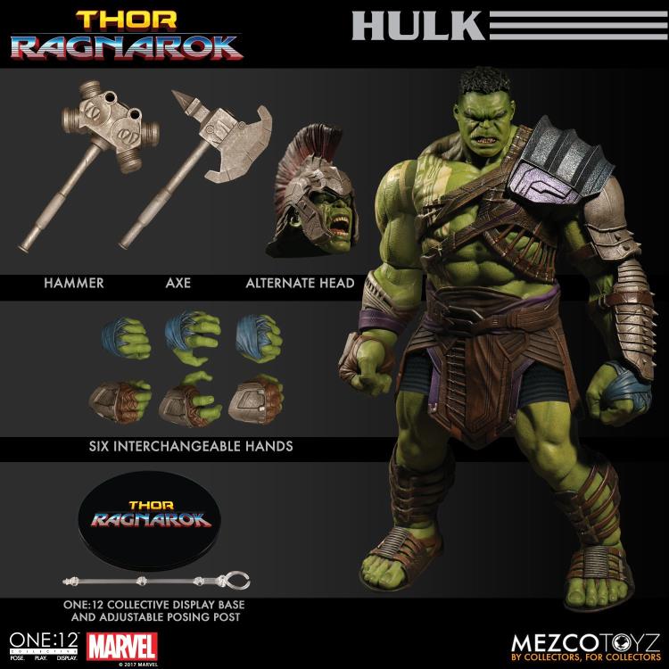 MEZCO TOYZ ONE:12 MARVEL THOR RAGNAROK HULK – Cards and Comics Central