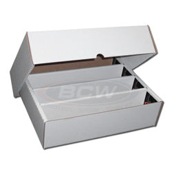 BCW 4-Row Card 3200 ct Card Storage Box