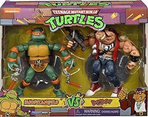 Playmates Teenage Mutant Ninja Turtles Michelangelo Vs Bebop