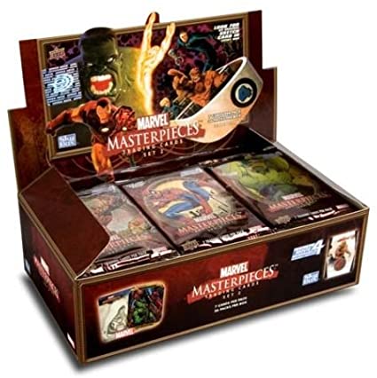 vs system marvel universe booster box UPPER DECK MARVEL MASTERPIECES SET 2 TRADING CARD BOX – Cards and Comics Central