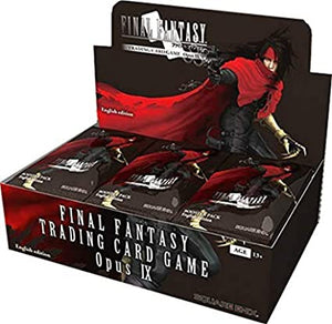 final fantasy tcg opus i booster box FINAL FANTASY TRADING CARD GAME OPUS IX BOOSTER PACK – Cards and Comics Central