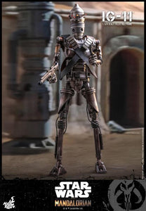 **CALL STORE FOR INQUIRIES** HOT TOYS TMS008 STAR WARS THE MANDALORIAN IG-11 1/6TH SCALE FIGURE