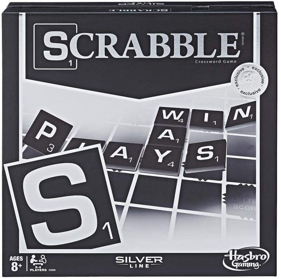 HASBRO SCRABBLE SILVER LINE EDITION – Cards and Comics Central