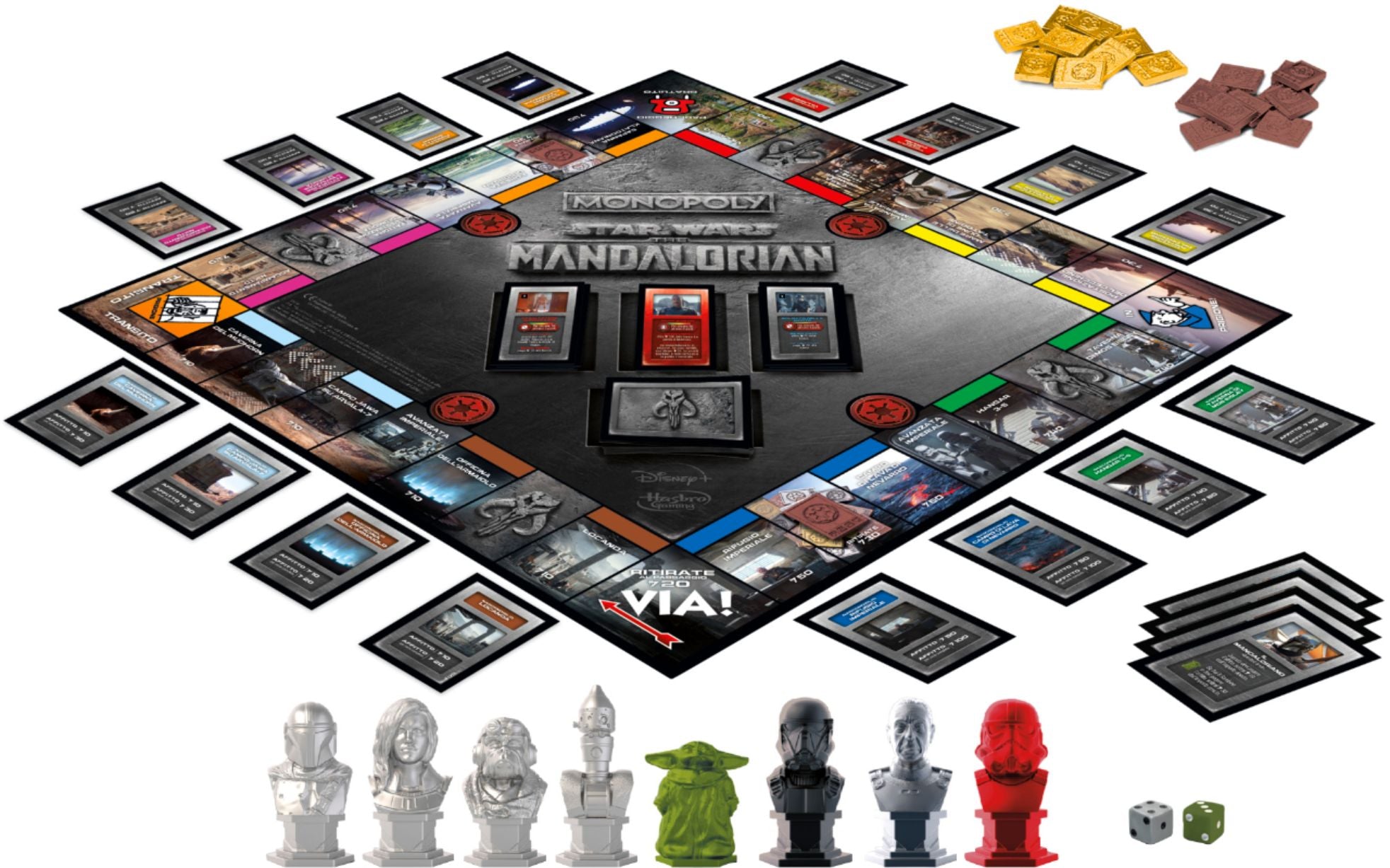 Monopoly hot Star War the Mandalorian