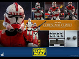 **CALL STORE FOR INQUIRIES** HOT TOYS TMS025 STAR WARS THE CLONE WARS CORUSCANT GUARD 1/6TH SCALE FIGURE