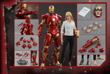 **CALL STORE FOR INQUIRIES** HOT TOYS MMS311 MARVEL IRON MAN 3 PEPPER POTTS & MARK IX 1/6TH SCALE FIGURE