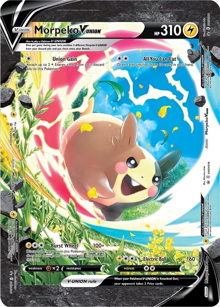 pokemon cards v union POKEMON MORPEKO V-UNION SPECIAL COLLECTION – Cards and Comics Central