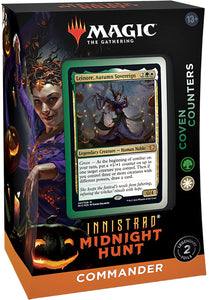 MAGIC THE GATHERING INNISTRAD:MIDNIGHT HUNT COMMANDER DECK COVEN COUNTERS