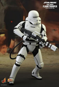 **CALL STORE FOR INQUIRIES** HOT TOYS MMS326 STAR WARS THE FORCE AWAKENS FIRST ORDER FLAMETROOPER 1/6TH SCALE FIGURE