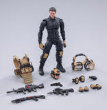 JOY TOY PEOPLES ARMED POLICE AUTOMATIC RIFLEMAN 1/18 FIGURE