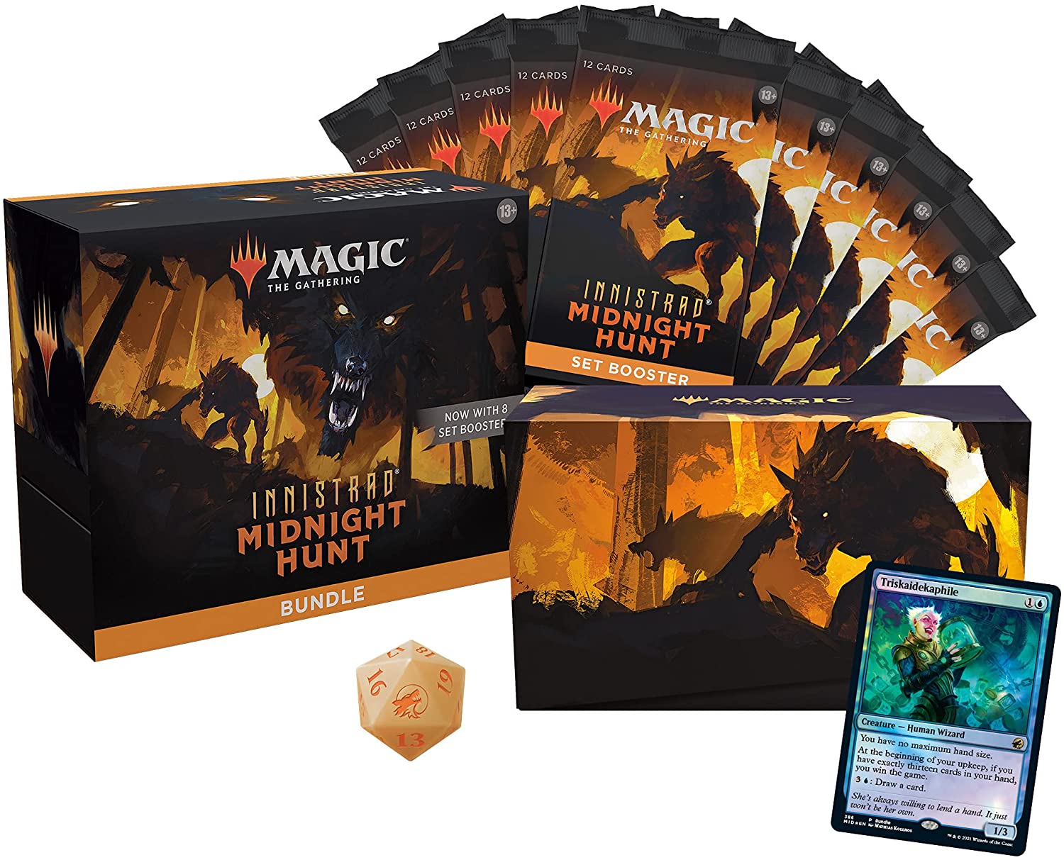 MAGIC THE GATHERING INNISTRAD:MIDNIGHT HUNT BUNDLE MAGIC THE GATHERING INNISTRAD:MIDNIGHT HUNT BUNDLE