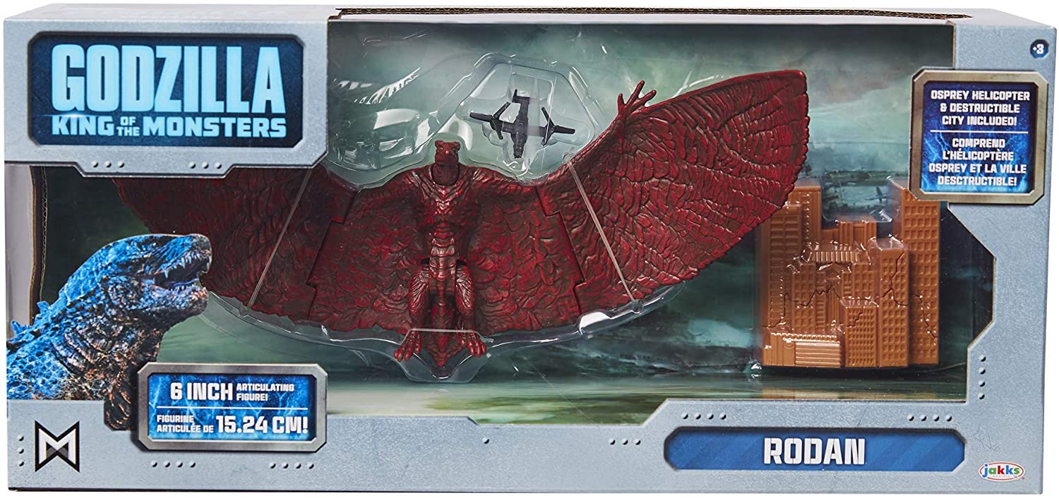 godzilla king of the monsters toys rodan JAKKS PACIFIC GODZILLA KING OF THE MONSTERS RODAN