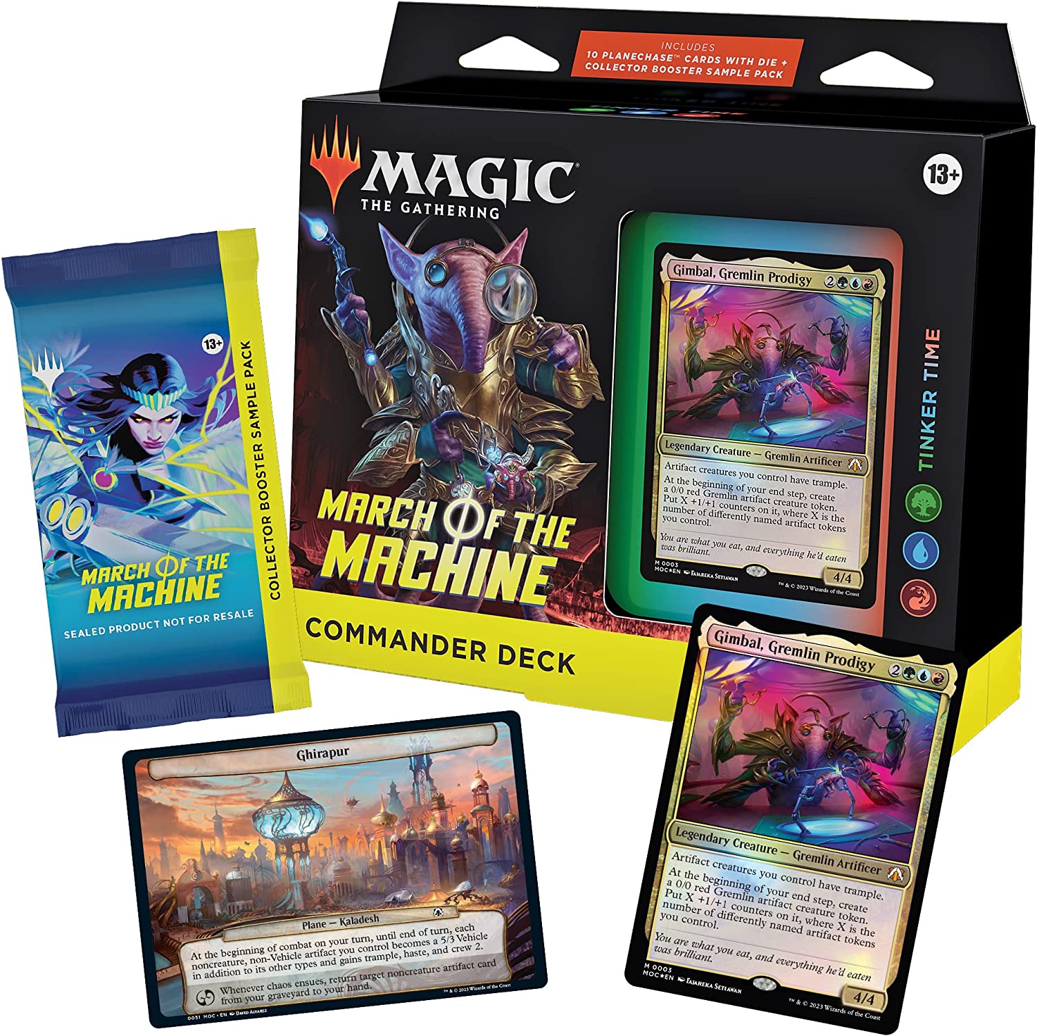 MAGIC THE GATHERING MARCH OF THE MACHINES COMMANDER DECK – Cards