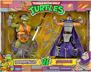 Playmates Teenage Mutant Ninja Turtles Donatello VS Shredder