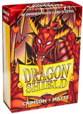 Copy of DRAGON SHIELD PROTECTIVE CARD SLEEVES JAPANESE SIZE MATTE SERIES 60 COUNT **MULTIPLE COLORS**