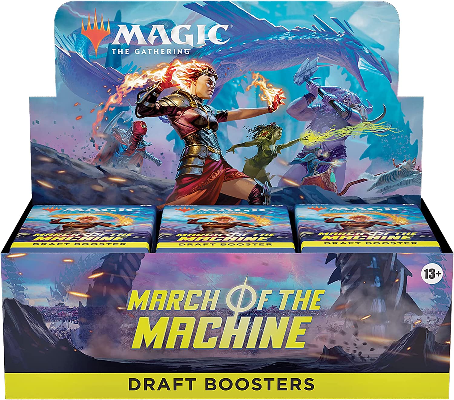 march of the machine draft booster box Amazon.com: MTG Booster Pack Set : March of the Machine (MOM) : Toys & Games
