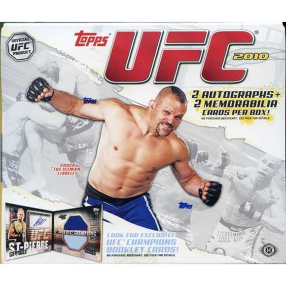 TOPPS UFC 2010 TRADING CARD HOBBY BOX