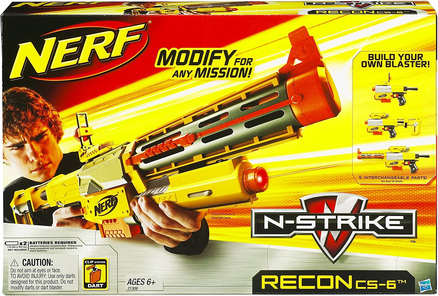 NERF N-STRIKE RECON BUILD OWN BLASTER 21309 – Cards and Central