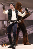 **CALL STORE FOR INQUIRIES** HOT TOYS MMS263 STAR WARS A NEW HOPE HAN SOLO & CHEWBACCA SET 1/6TH SCALE FIGURE