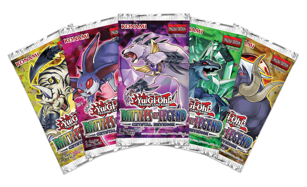 PRE-ORDER: YU-GI-OH! BATTLES OF LEGEND: CRYSTAL REVENGE BOOSTER BOX – Cards  and Comics Central