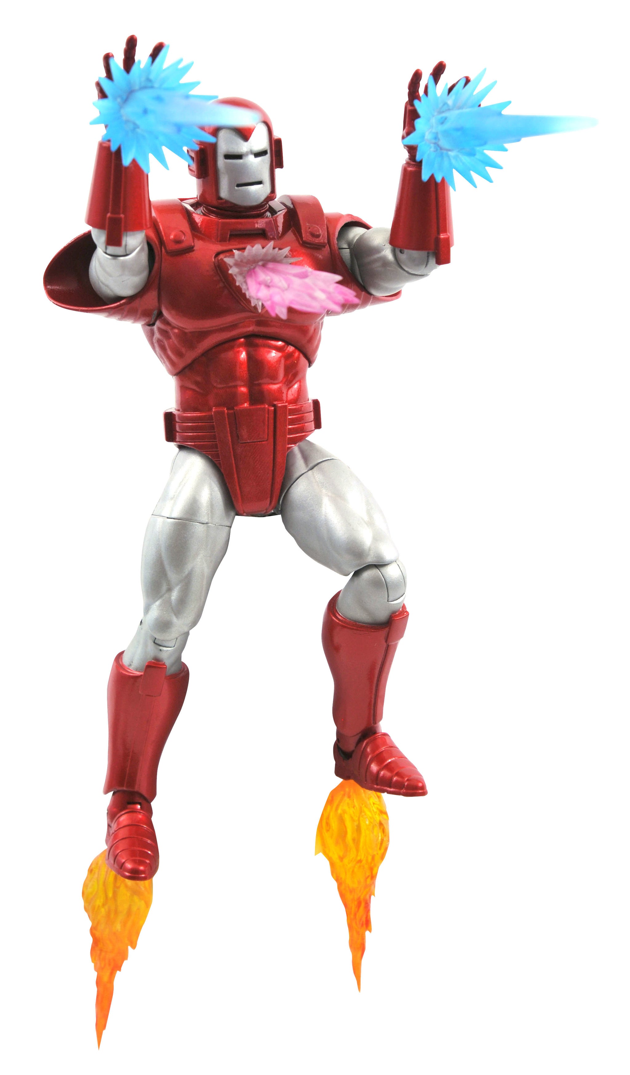 Figurine Iron Man Silver Centurion – Marvel Legends Series VII – Toy Biz 2004 – NEUF