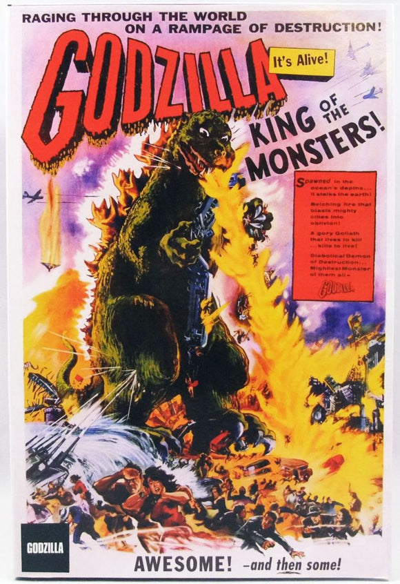 Monsters 1956 Poster Neca Godzilla Poster Poster Godzilla King Of