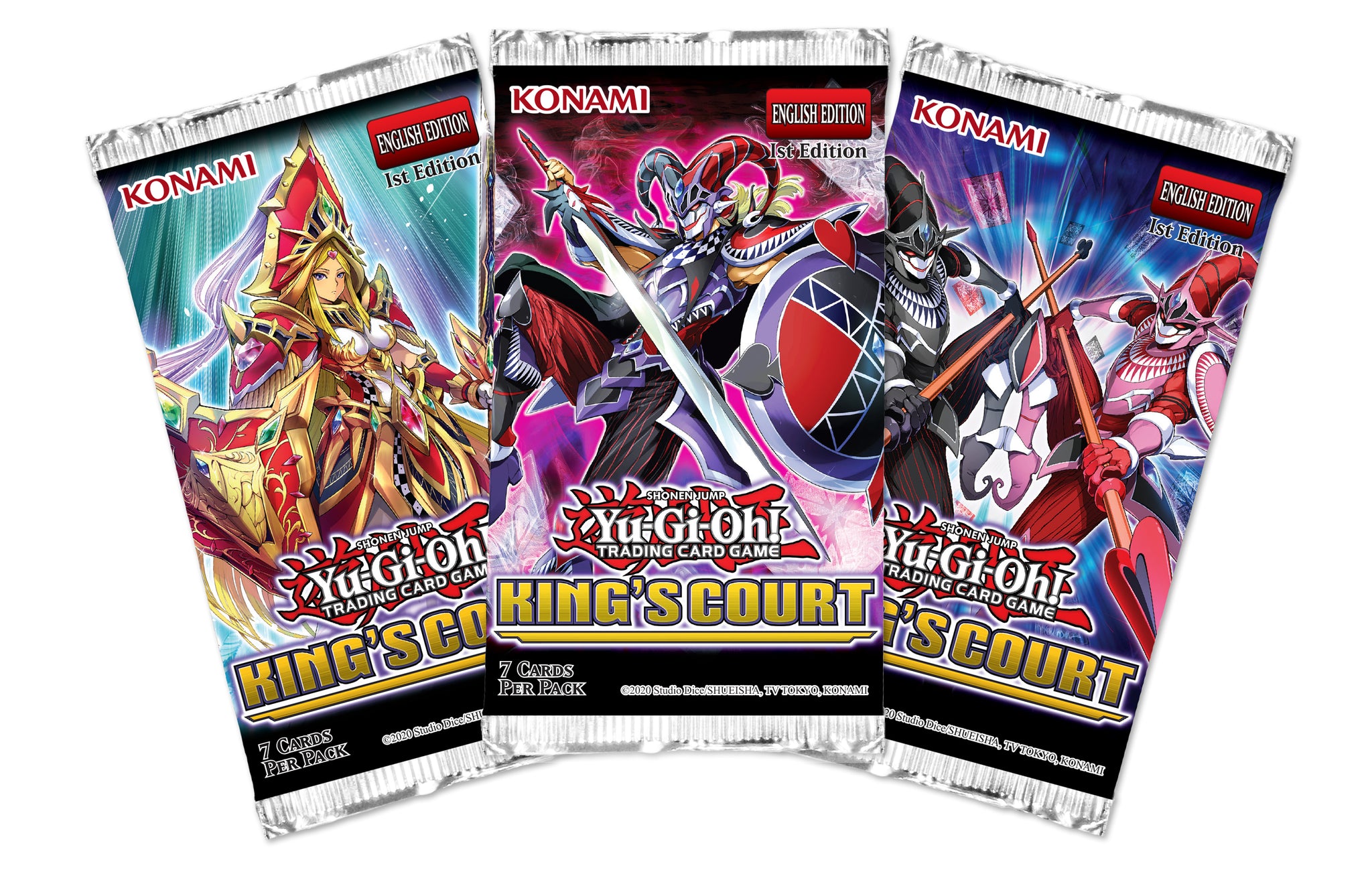 遊戯王　KING'S COURT キングスコート　1st 未開封BOX 2BOX Yu-Gi-Oh : Kings Court Booster Box – Cards and Comics Central