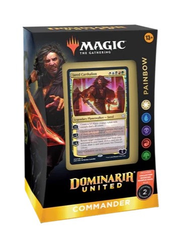 MAGIC THE GATHERING DOMINARIA UNITED COMMANDER DECKS Cards and Comics Central MAGIC THE GATHERING DOMINARIA UNITED COMMANDER DECKS Cards and Comics Central