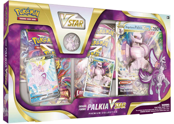 palkia v pokemon card value POKEMON ORIGINAL FORME PALKIA VSTAR PREMIUM COLLECTION – Cards and Comics Central