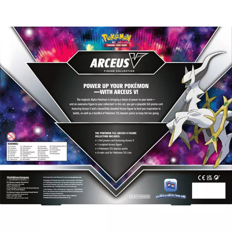 POKEMON ARCEUS V FIGURE COLLECTION BOX – Cards and Comics Central