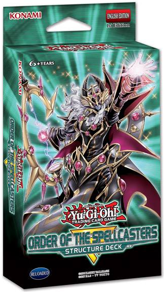 YU-GI-OH! STRUCTURE DECK ORDER OF THE SPELLCASTERS (FIRST EDITION) Cards and Comics Central YU-GI-OH! STRUCTURE DECK ORDER OF THE SPELLCASTERS (FIRST EDITION) Cards and Comics Central
