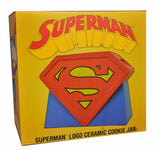 DIAMOND SELECT SUPERMAN THE ANIMATED SERIES LOGO CERAMIC COOKIE JAR