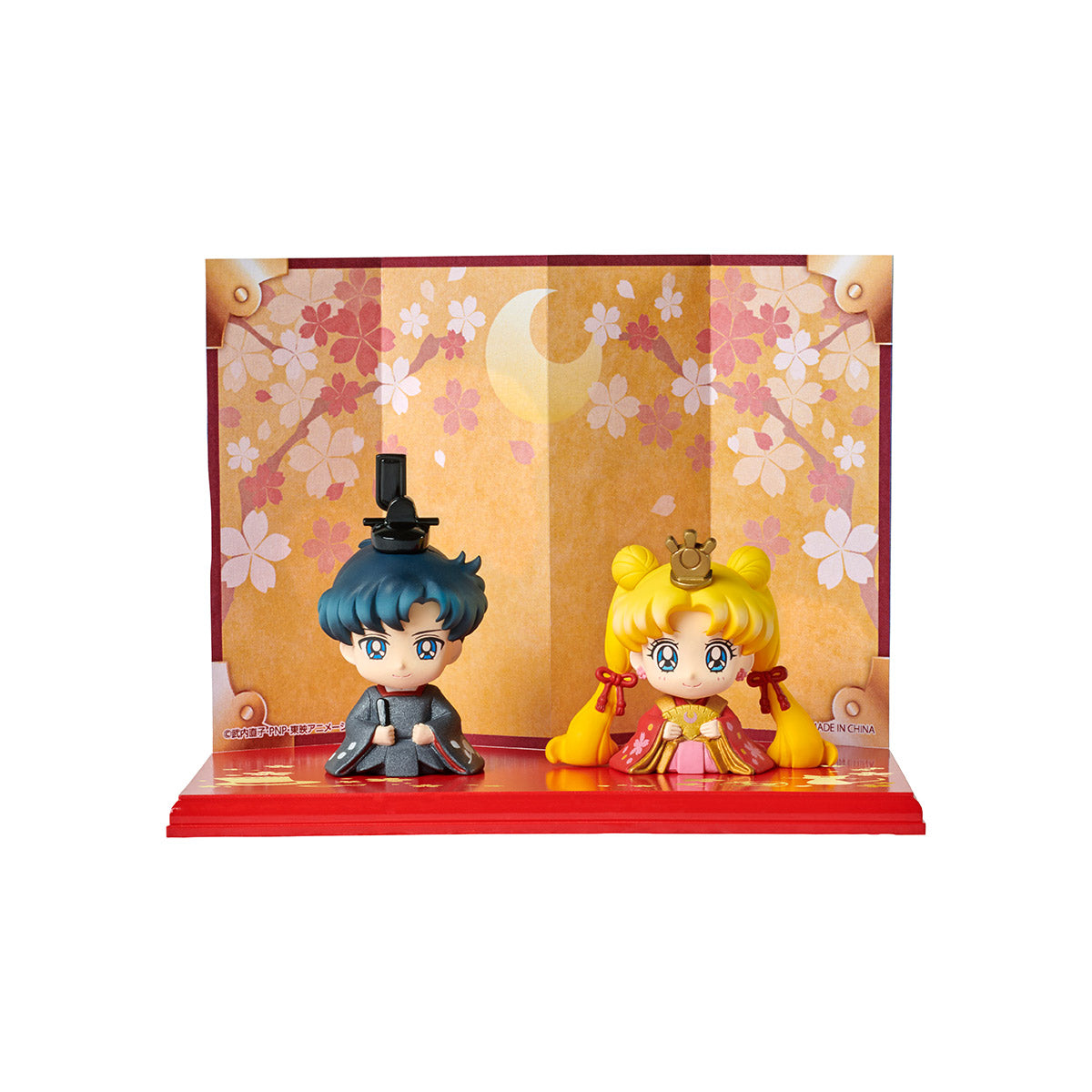 Sailor Moon Petit Chara - Edition Limited Yukata Usagi Et Sailor Moon Petit Chara - Edition Limited Yukata Usagi Et