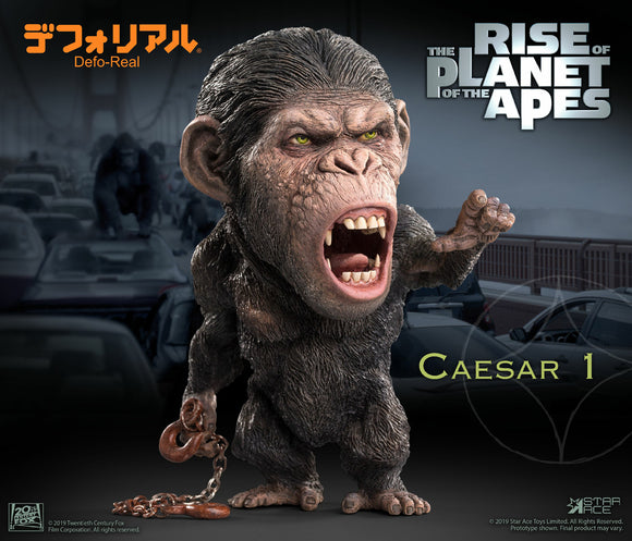 STAR ACE DEFO-REAL THE RISE OF THE PLANET OF THE APES CAESAR VER 1 FIGURE